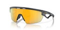 Oakley Sonnenbrille Sphaera (Glasfarbe: Prizm 24k polarized) carbongrau matt - 1 Brille mit Hartschalenetui